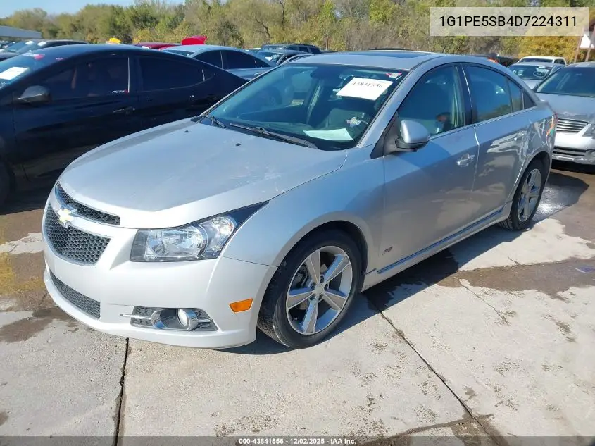 1G1PE5SB4D7224311 2013 Chevrolet Cruze 2Lt Auto