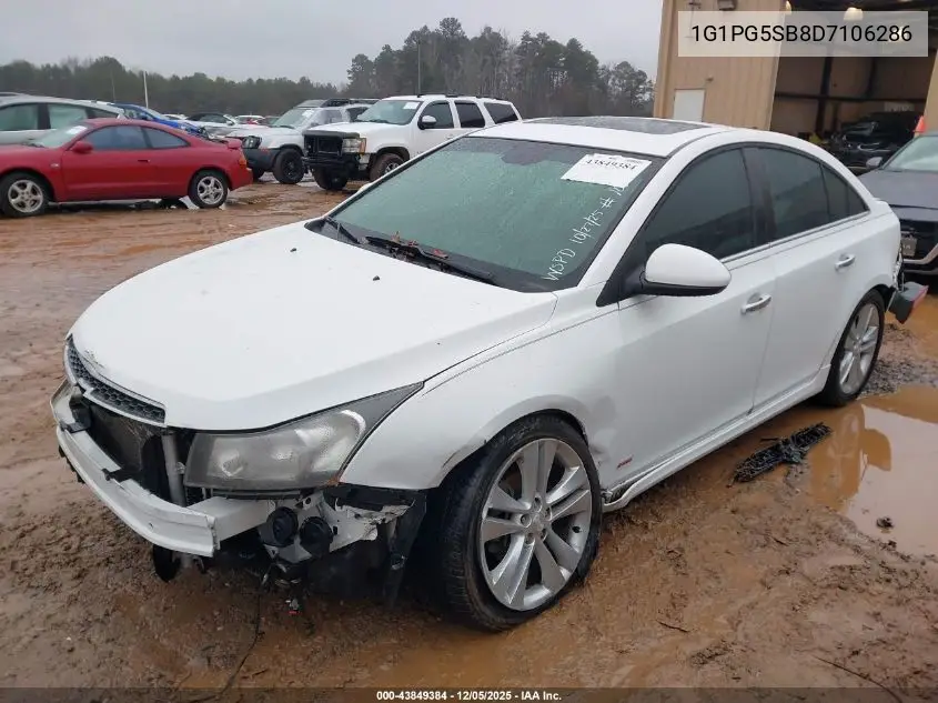 1G1PG5SB8D7106286 2013 Chevrolet Cruze Ltz