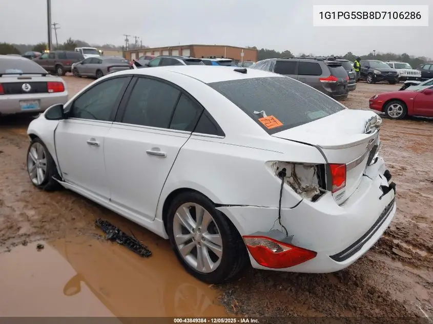 1G1PG5SB8D7106286 2013 Chevrolet Cruze Ltz