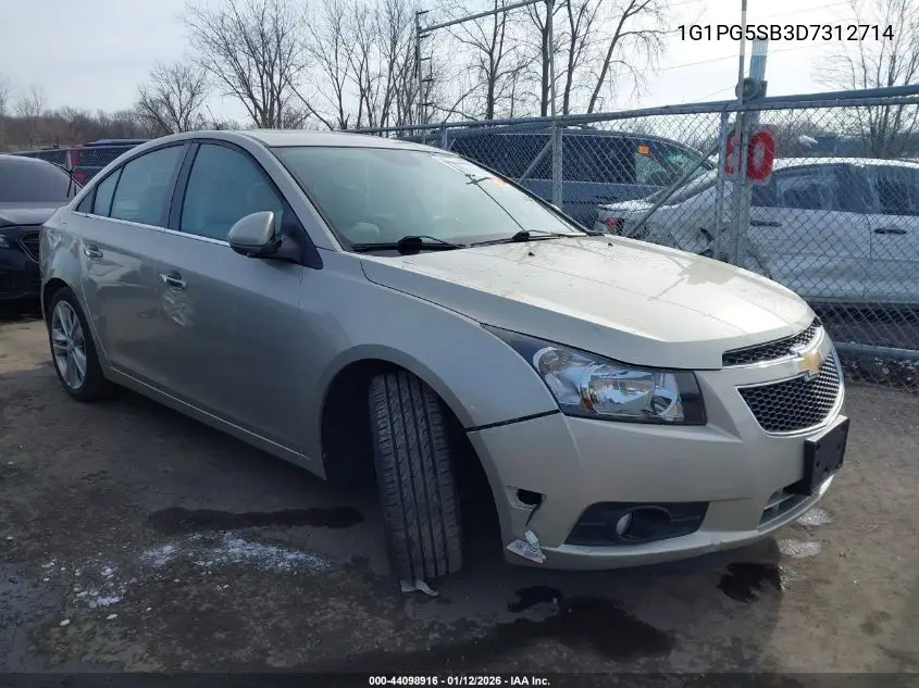 1G1PG5SB3D7312714 2013 Chevrolet Cruze Ltz