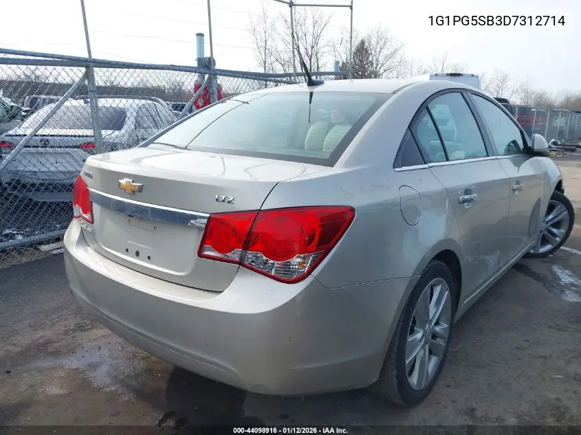 1G1PG5SB3D7312714 2013 Chevrolet Cruze Ltz