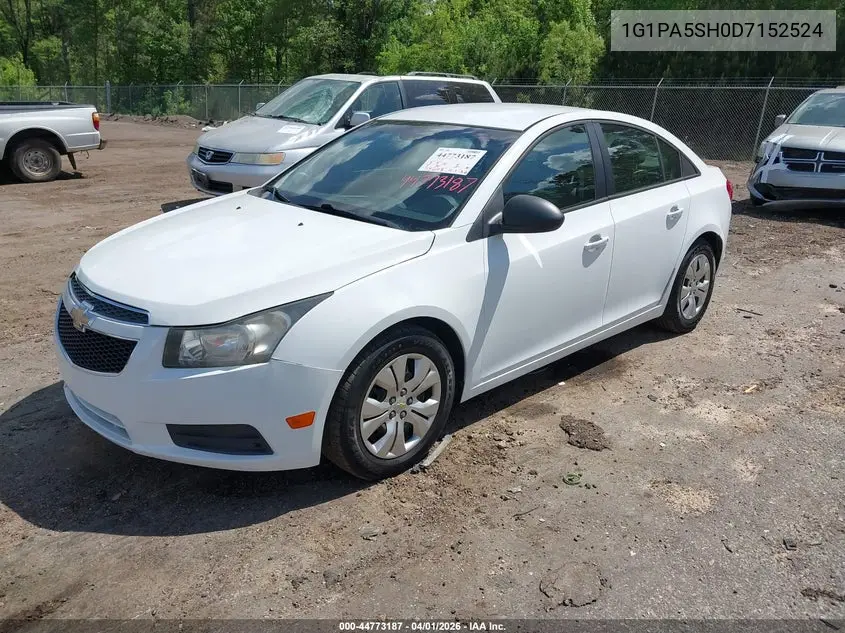 1G1PA5SH0D7152524 2013 Chevrolet Cruze Ls Auto