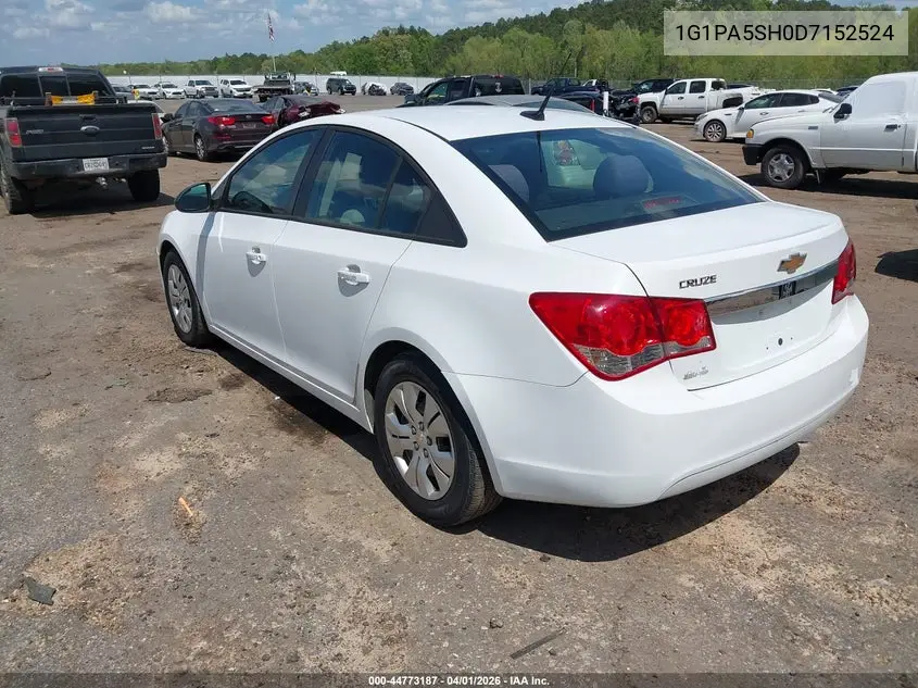 1G1PA5SH0D7152524 2013 Chevrolet Cruze Ls Auto