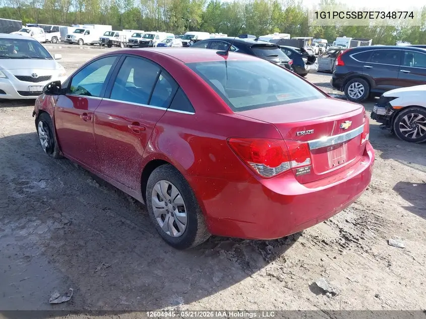1G1PC5SB7E7348774 2014 Chevrolet Cruze 1Lt