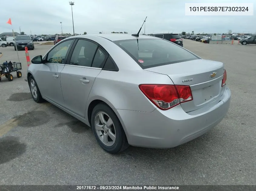 2014 Chevrolet Cruze Lt Turbo VIN: 1G1PE5SB7E7302324 Lot: 20177672