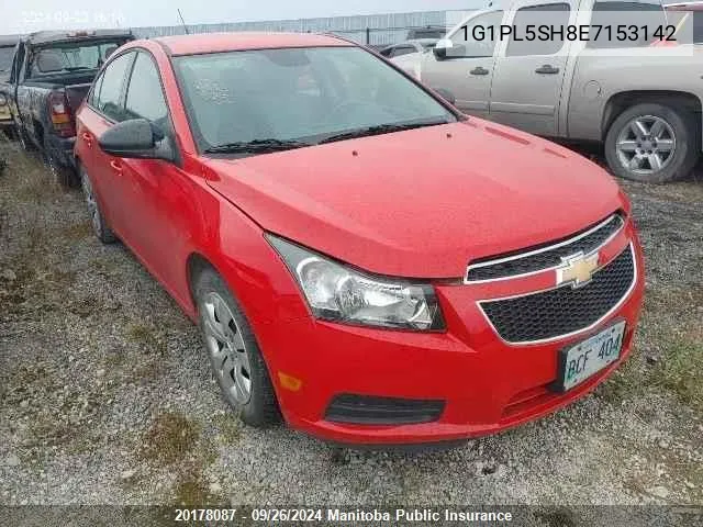 1G1PL5SH8E7153142 2014 Chevrolet Cruze Ls