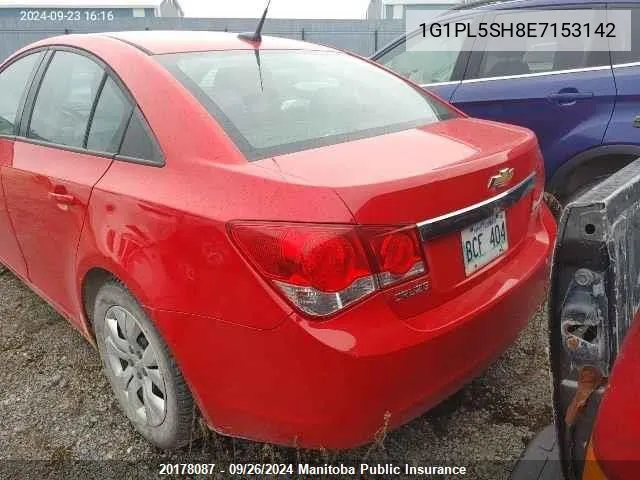 1G1PL5SH8E7153142 2014 Chevrolet Cruze Ls