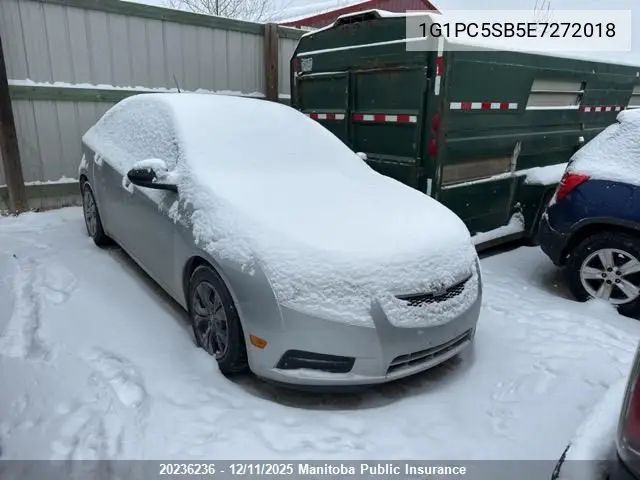 1G1PC5SB5E7272018 2014 Chevrolet Cruze Lt