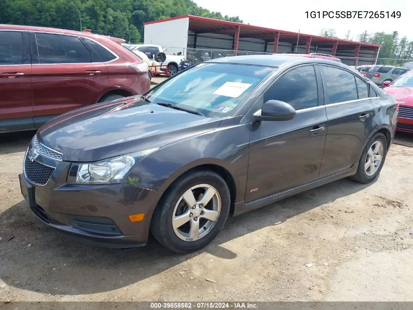 2014 Chevrolet Cruze 1Lt Auto VIN: 1G1PC5SB7E7265149 Lot: 39858582