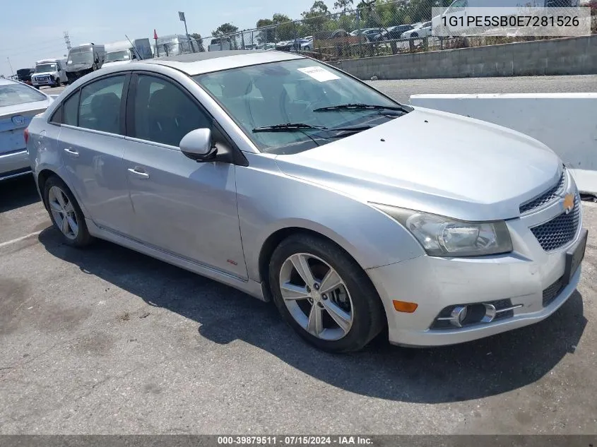 1G1PE5SB0E7281526 2014 Chevrolet Cruze 2Lt Auto