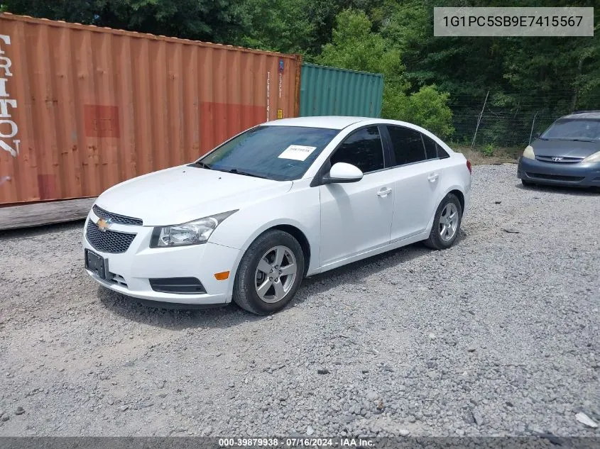 2014 Chevrolet Cruze 1Lt VIN: 1G1PC5SB9E7415567 Lot: 39879938