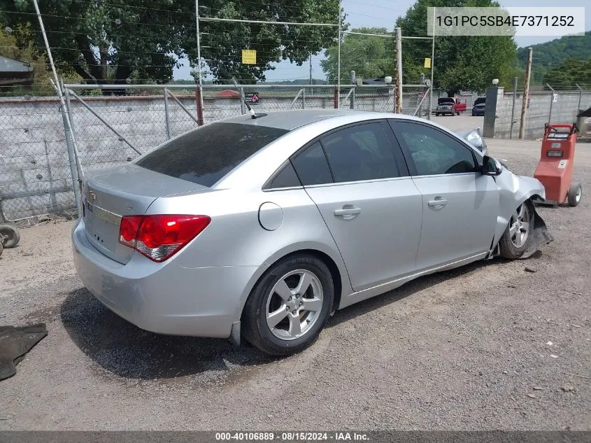 1G1PC5SB4E7371252 2014 Chevrolet Cruze 1Lt Auto