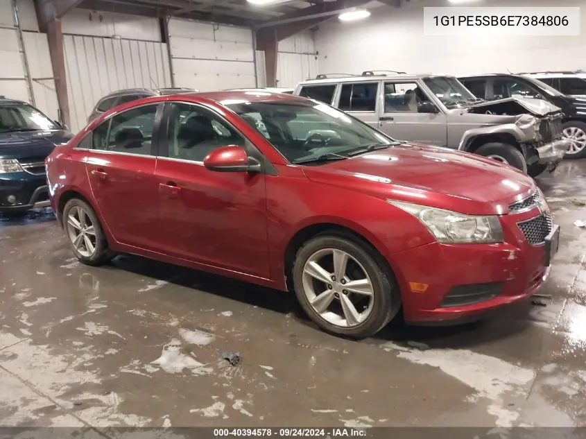 1G1PE5SB6E7384806 2014 Chevrolet Cruze 2Lt Auto