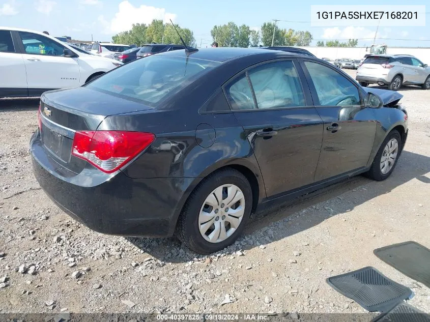 2014 Chevrolet Cruze Ls Auto VIN: 1G1PA5SHXE7168201 Lot: 40397825