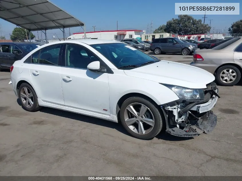 1G1PE5SB6E7281899 2014 Chevrolet Cruze 2Lt Auto