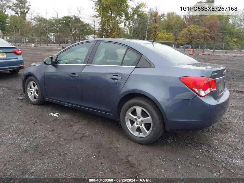 1G1PC5SBXE7267168 2014 Chevrolet Cruze 1Lt Auto