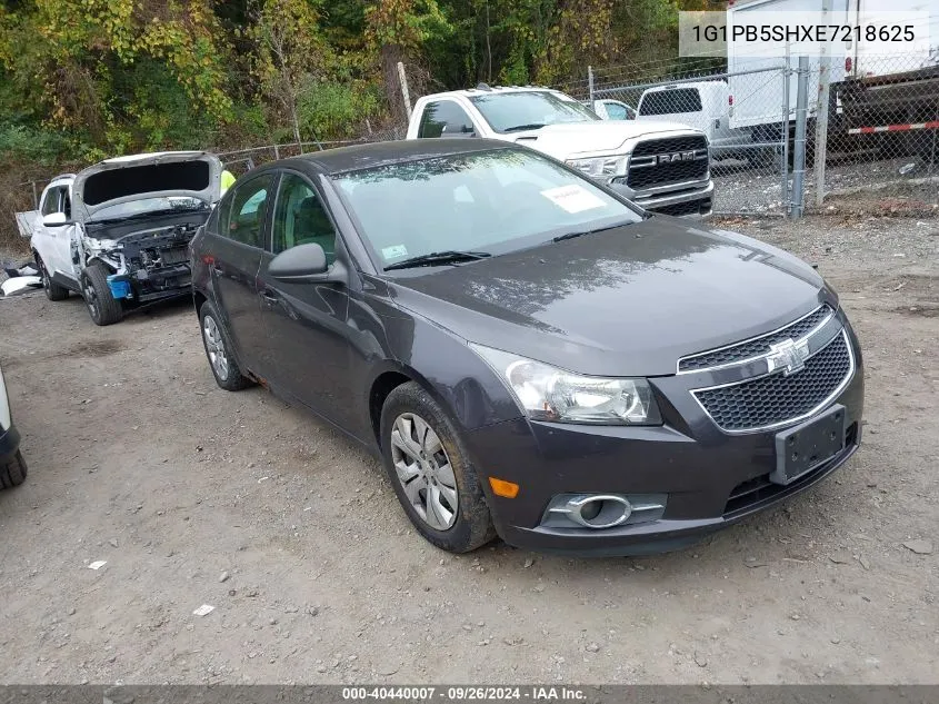 2014 Chevrolet Cruze Ls Manual VIN: 1G1PB5SHXE7218625 Lot: 40440007