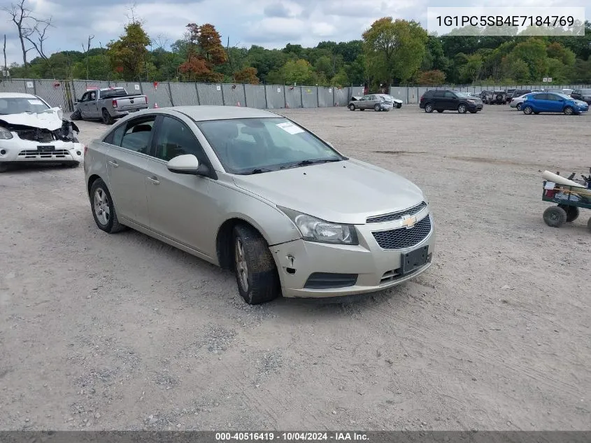 1G1PC5SB4E7184769 2014 Chevrolet Cruze 1Lt Auto