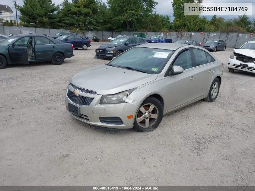 1G1PC5SB4E7184769 2014 Chevrolet Cruze 1Lt Auto