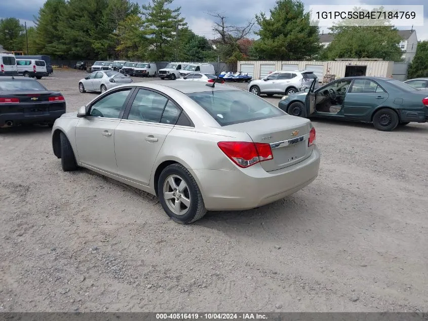 1G1PC5SB4E7184769 2014 Chevrolet Cruze 1Lt Auto