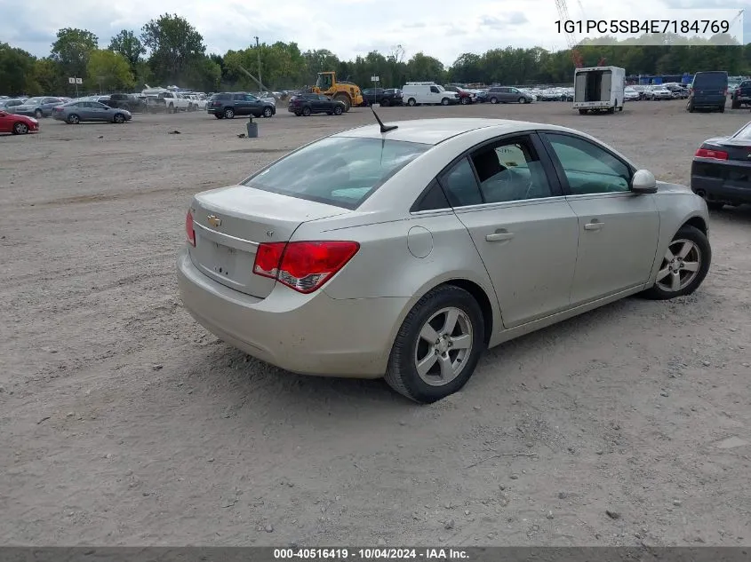 1G1PC5SB4E7184769 2014 Chevrolet Cruze 1Lt Auto