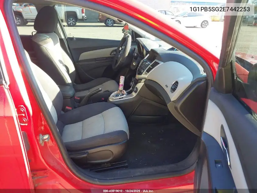 1G1PB5SG2E7442253 2014 Chevrolet Cruze Ls Manual