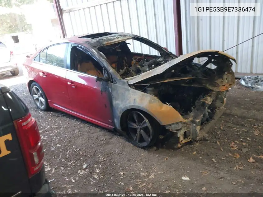 1G1PE5SB9E7336474 2014 Chevrolet Cruze 2Lt Auto