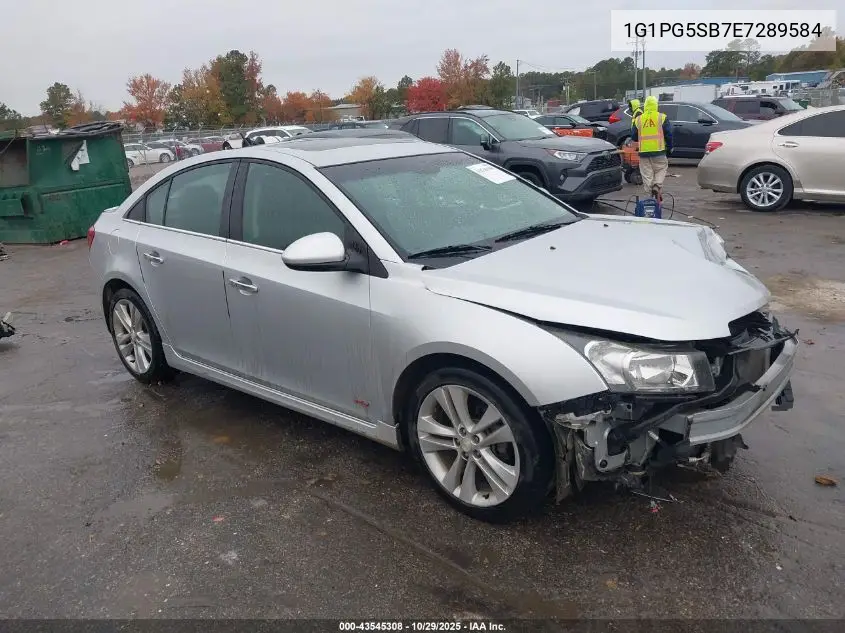 1G1PG5SB7E7289584 2014 Chevrolet Cruze Ltz