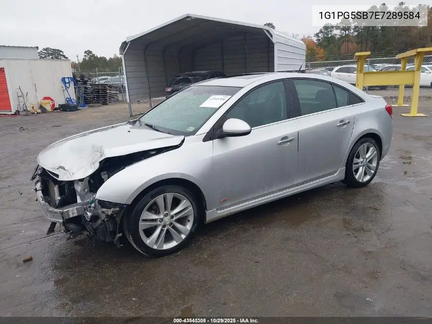 1G1PG5SB7E7289584 2014 Chevrolet Cruze Ltz