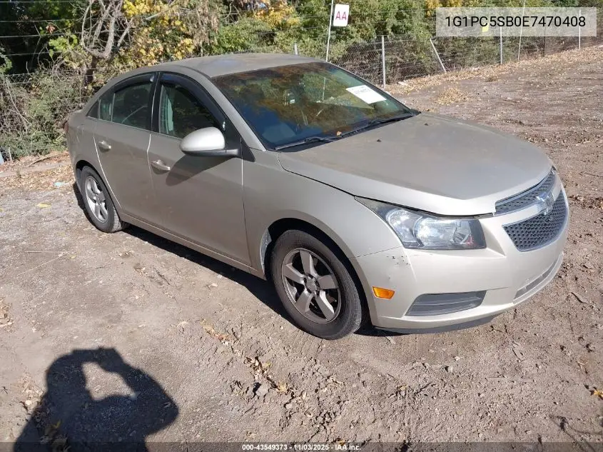 1G1PC5SB0E7470408 2014 Chevrolet Cruze 1Lt Auto