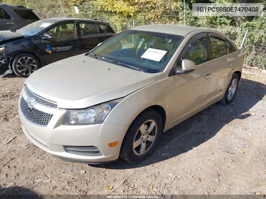 1G1PC5SB0E7470408 2014 Chevrolet Cruze 1Lt Auto