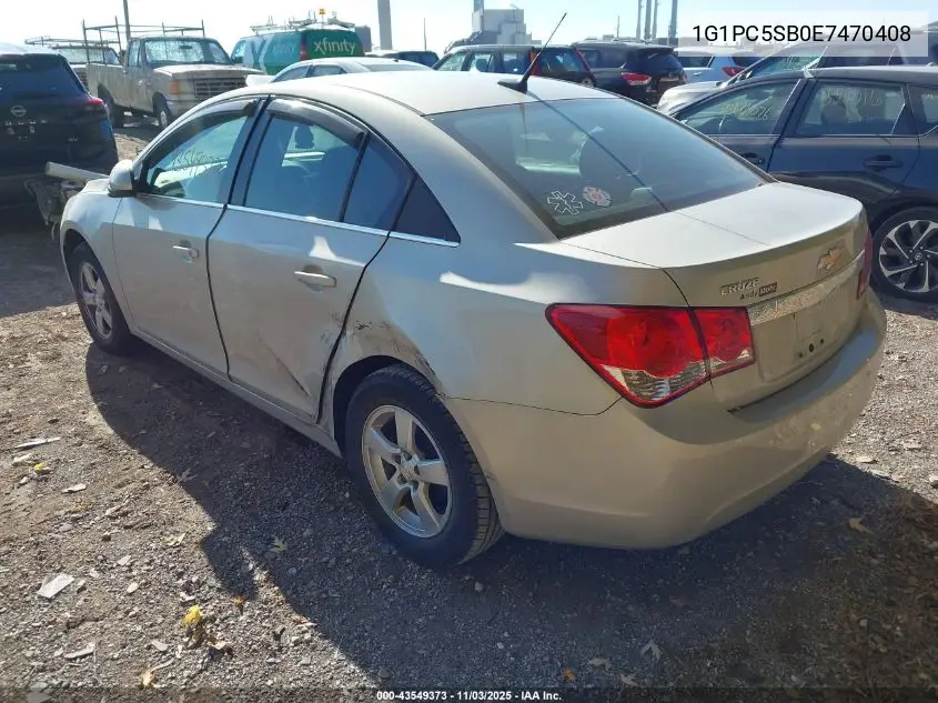 1G1PC5SB0E7470408 2014 Chevrolet Cruze 1Lt Auto