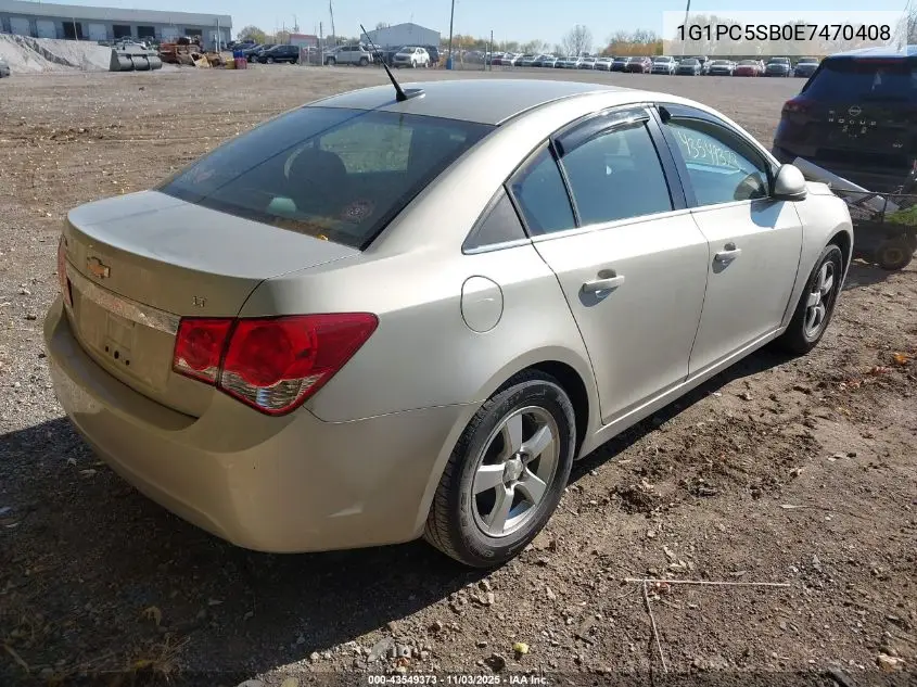 1G1PC5SB0E7470408 2014 Chevrolet Cruze 1Lt Auto