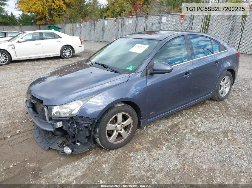 1G1PC5SB2E7200225 2014 Chevrolet Cruze 1Lt Auto