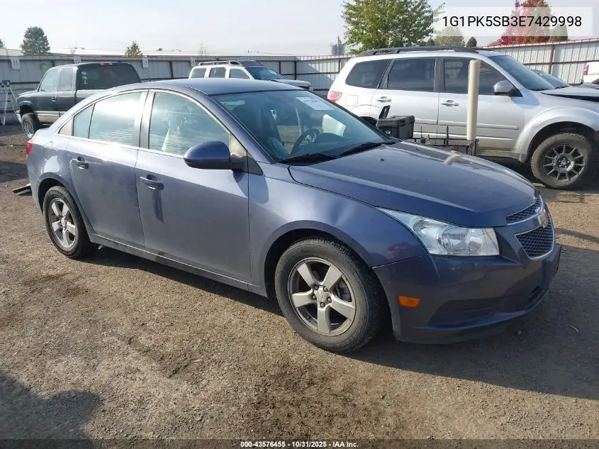1G1PK5SB3E7429998 2014 Chevrolet Cruze Lt