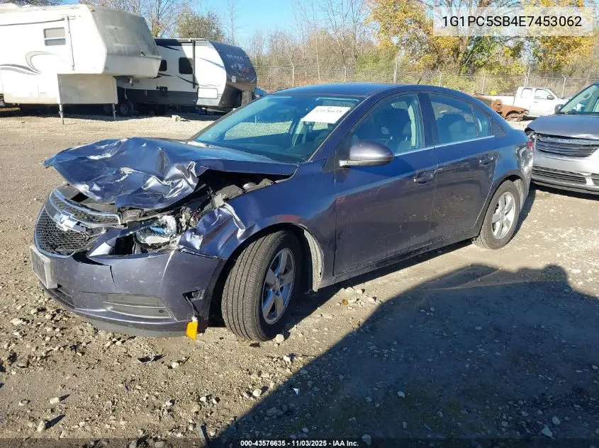 1G1PC5SB4E7453062 2014 Chevrolet Cruze 1Lt Auto