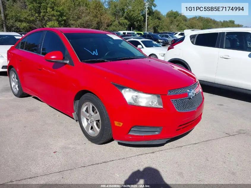 1G1PC5SB5E7174994 2014 Chevrolet Cruze 1Lt Auto