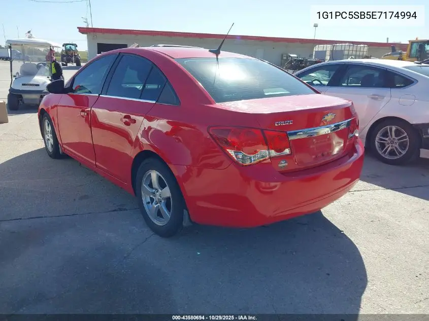 1G1PC5SB5E7174994 2014 Chevrolet Cruze 1Lt Auto