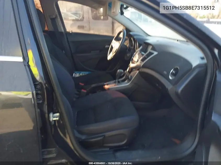1G1PH5SB8E7315512 2014 Chevrolet Cruze Eco Auto