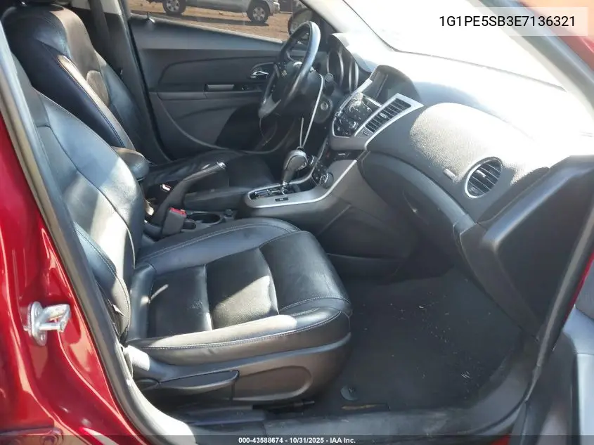 1G1PE5SB3E7136321 2014 Chevrolet Cruze 2Lt Auto