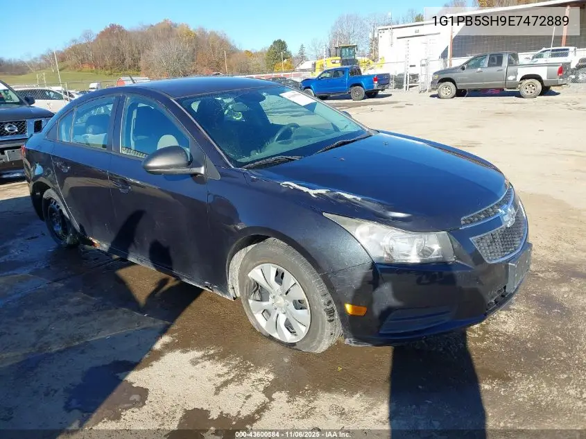 1G1PB5SH9E7472889 2014 Chevrolet Cruze Ls Manual