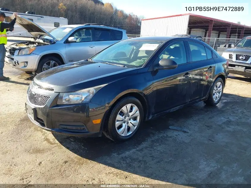 1G1PB5SH9E7472889 2014 Chevrolet Cruze Ls Manual