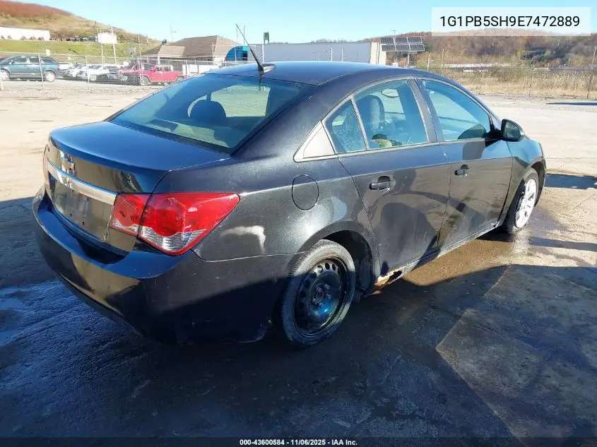 1G1PB5SH9E7472889 2014 Chevrolet Cruze Ls Manual