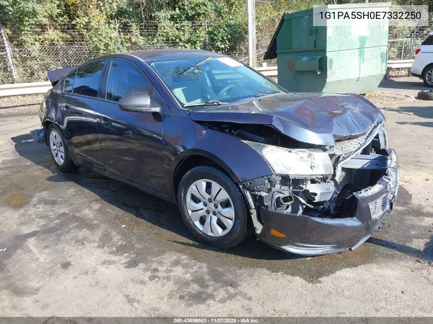 1G1PA5SH0E7332250 2014 Chevrolet Cruze Ls Auto
