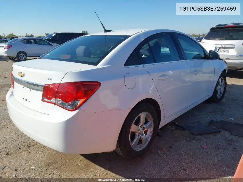 1G1PC5SB3E7259459 2014 Chevrolet Cruze 1Lt Auto
