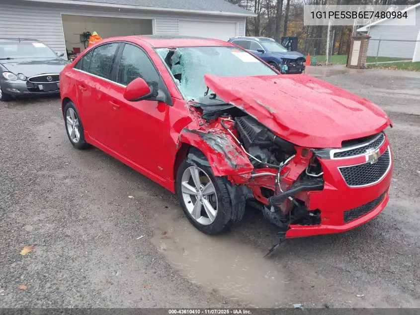1G1PE5SB6E7480984 2014 Chevrolet Cruze 2Lt Auto