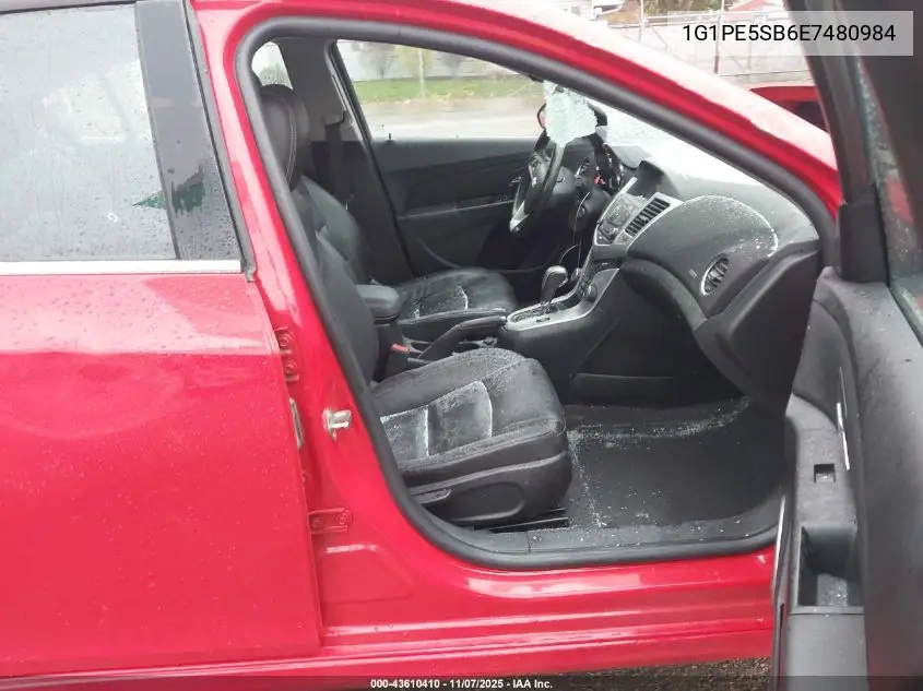 1G1PE5SB6E7480984 2014 Chevrolet Cruze 2Lt Auto
