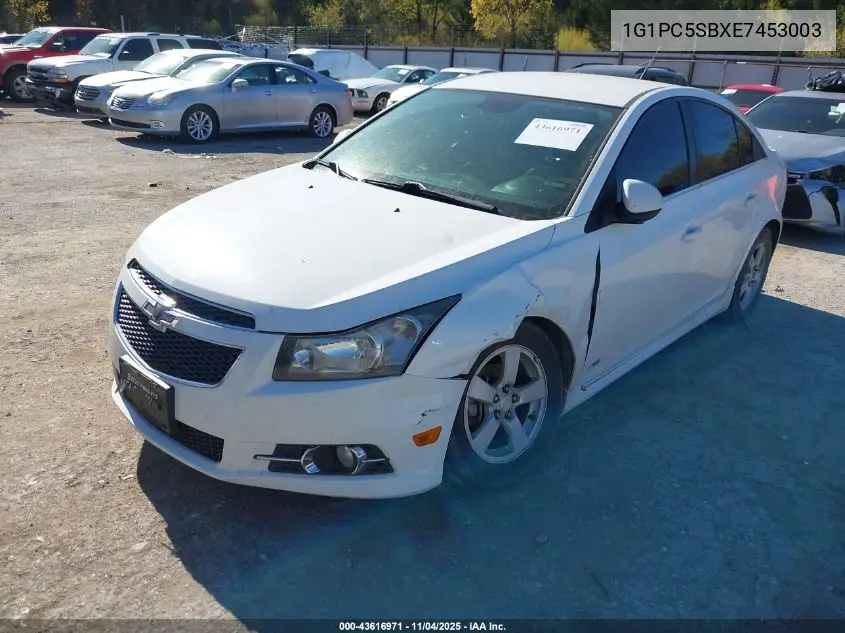 1G1PC5SBXE7453003 2014 Chevrolet Cruze 1Lt Auto