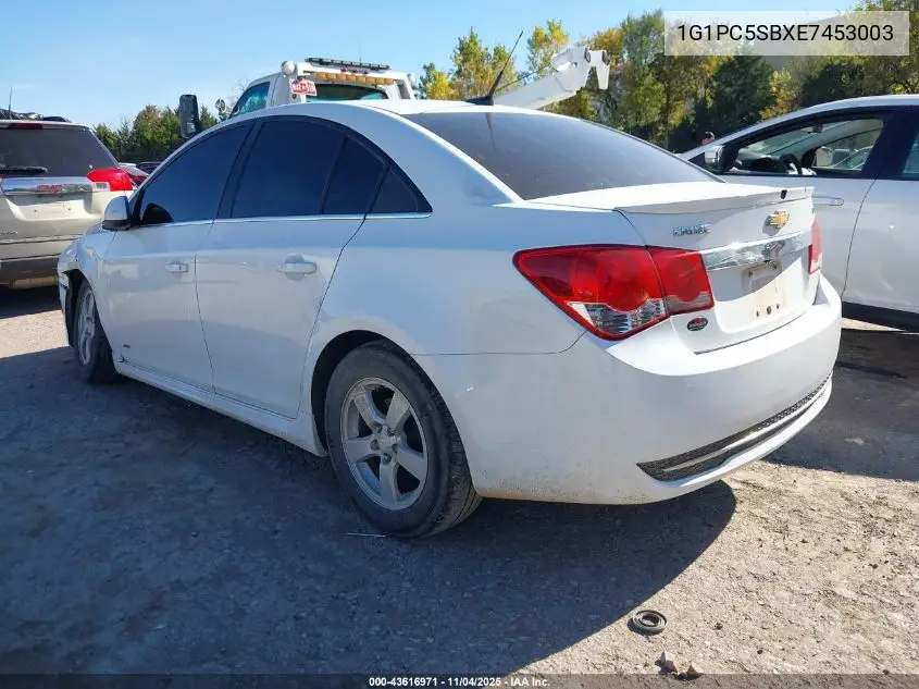 1G1PC5SBXE7453003 2014 Chevrolet Cruze 1Lt Auto