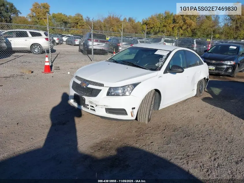 1G1PA5SG2E7469830 2014 Chevrolet Cruze Ls Auto